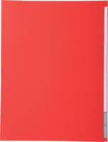 Exacompta dossiermap Forever met zichtrand, ft A4, pak van 100, rood