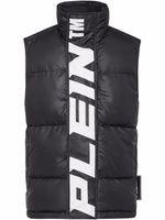 Philipp Plein gilet matelassé à col montant - Noir