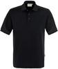 Hakro 839 Polo shirt Contrast MIKRALINAR® - Black/Anthracite - 6XL