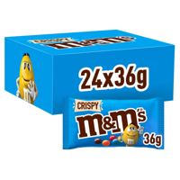 M&M's crispy single (24x 36gr)