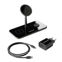 Intenso MB13 black 3in1 7410810 Inductie lader Uitgangen Qi-standaard Zwart - thumbnail