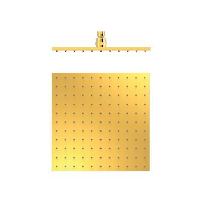 Hoofddouche Tres Selection | 30x30 cm | Vierkant | 24k Goud glans