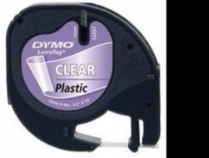 Dymo Letratag tape transparant (1 st)