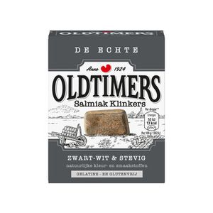 Oldtimers Oldtimers - Salmiak Klinkers 185 Gram 6 Stuks