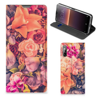 Sony Xperia L4 Smart Cover Bosje Bloemen