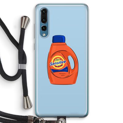 Ultra Sensitive: Huawei P20 Pro Transparant Hoesje met koord