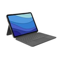 Keyboard Case voor iPad + Logitech 920-010145 Grijs Qwerty Spaans QWERTY