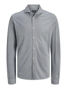 J&j Premium Jprblalance Pique L/s Shirt Smu 12269800 Overhemd Agave Green Slim Fit