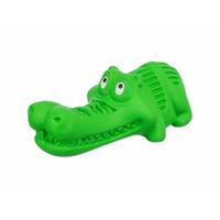 2-in-1 speelgoed en snoepjesdispenser voor huisdieren Trixie Groen 18 cm Krokodiel