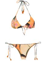 Lygia & Nanny bikini à fleurs - Jaune