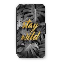 Stay wild: iPhone 12 Flip Hoesje