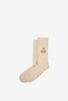 Isabel Marant sokken Siloki CT001JFA-A1C11A beige