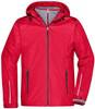 James & Nicholson JN1154 Men´s 3-in-1-Jacket - /Red/Black - 3XL