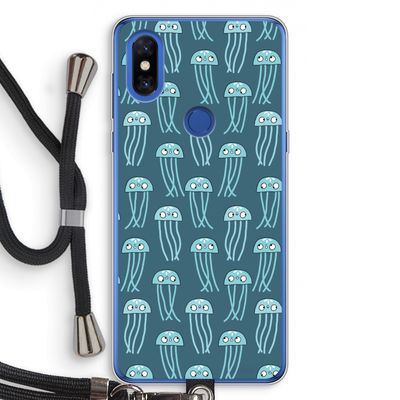 Kwallie: Xiaomi Mi Mix 3 Transparant Hoesje met koord