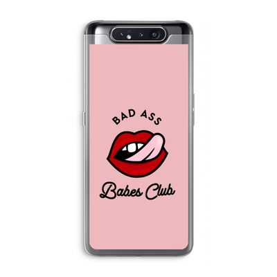 Badass Babes Club: Samsung Galaxy A80 Transparant Hoesje