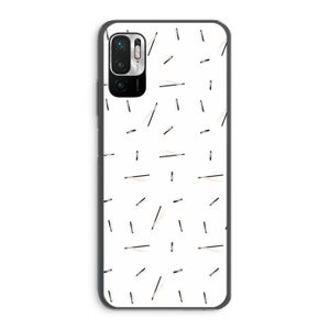 Hipster stripes: Xiaomi Redmi Note 10 5G Transparant Hoesje