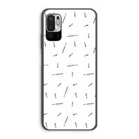 Hipster stripes: Xiaomi Redmi Note 10 5G Transparant Hoesje