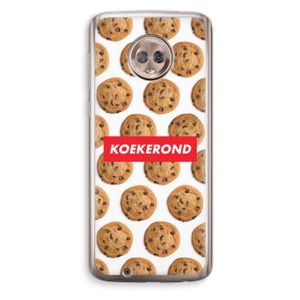Koekerond: Motorola Moto G6 Transparant Hoesje