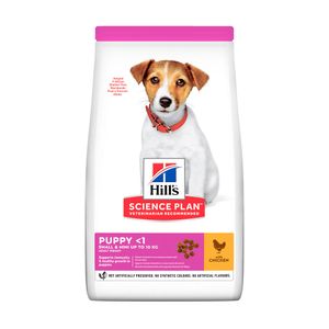 Hills 604345 droogvoer voor hond 3 kg Puppy Kip, Rundvlees