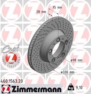 Remschijf Coat Z 460156320