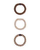 HEMA Gevlochten haarelastieken - 3 stuks