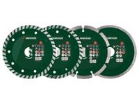 PARKSIDE Slijpschijven 125 mm (Diamantslijpschijven 4-delig)