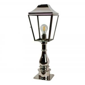 Limehouse Landelijke buitenlampKnightbridge 58cm - gepolijst nikkel (N) - 591P