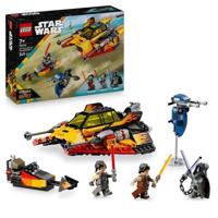 LEGO Star Wars 75414 Snowspeeder en Llamas - Juguete de construcción para niños de 7 años