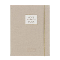 Pimpelmees Notitieboek A5 Mono Luxe Linnen Warm Nude