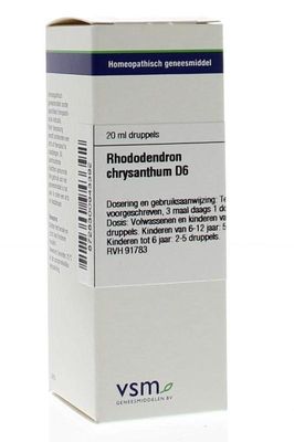 VSM Rhododendron chrysanthum D6 (20 ml)