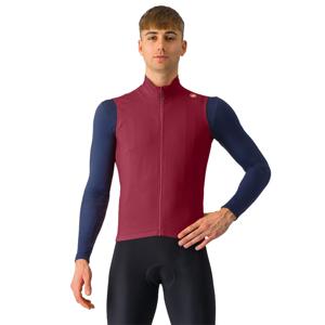 Castelli Espresso vest mouwloos deep bordeaux heren L