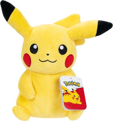 Pokemon Pluche - Smiling Pikachu (Jazwares) (30cm)