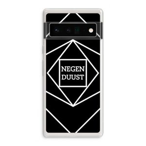 Negenduust geometrisch: Google Pixel 6 Pro Transparant Hoesje