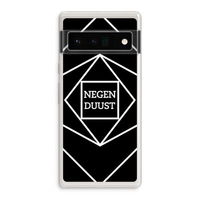 Negenduust geometrisch: Google Pixel 6 Pro Transparant Hoesje