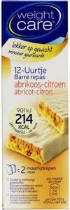 Weight Care Maaltijdreep abrikoos/citroen (2 st)