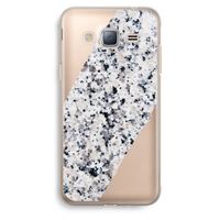 Gespikkelde marmer: Samsung Galaxy J3 (2016) Transparant Hoesje
