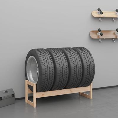 Bandenrek 120x40x40 cm massief grenenhout