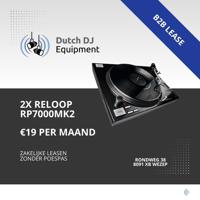 Reloop Reloop RP7000 MK2 draaitafel B2B lease