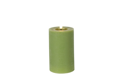 Stompkaars rustiek ,5CM LED rond Lyon M l.groen