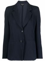Emporio Armani veste à simple boutonnage - Bleu Emporio Armani veste à simple boutonnage - Bleu
