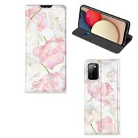 Samsung Galaxy M02s | A02s Smart Cover Lovely Flowers Samsung Galaxy M02s | A02s Smart Cover Lovely Flowers