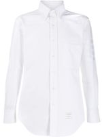 Thom Browne chemise à 4 bandes signature - Blanc