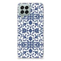 Samsung Galaxy M33 | TPU Case | Flower Blue