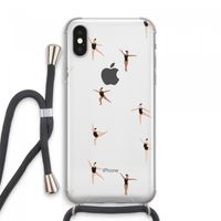 Dancing #1: iPhone XS Max Transparant Hoesje met koord
