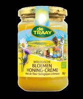 Traay Bloemen honing creme bio 350 Gram