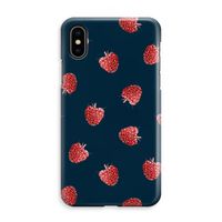 Framboosjes: iPhone XS Max Volledig Geprint Hoesje
