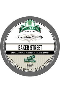 Stirling Soap Co. scheercrème Baker Street 165ml