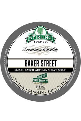 Stirling Soap Co. scheercrème Baker Street 165ml