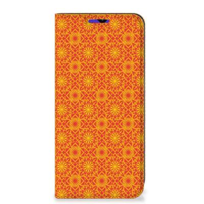 Samsung Galaxy A13 (5G) | Samsung Galaxy A04s | Hoesje met Magneet | Batik Oranje