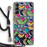 8-bit N°6: Samsung Galaxy S21 Transparant Hoesje met koord